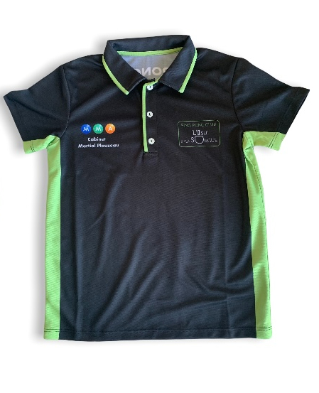 Polo club de ping pong personalisé